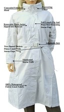 CATHEDRAL Doudoune Imperméable Pour Femmes 3 En 1 Veste Fleece D'Exposition