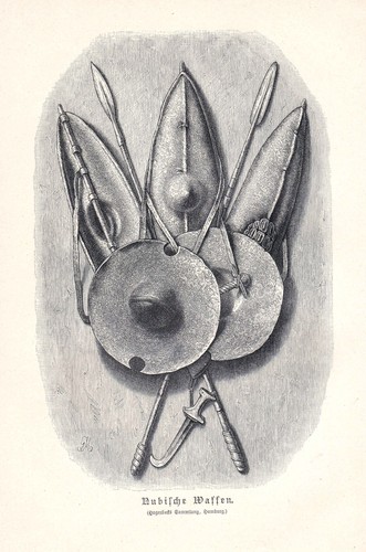 1890 nubien nubia nil soudan - nubien,