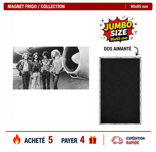 Magnet frigo led zeppelin - magnet,