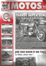 MOTOS D'HIER N°122 TERROT SUPER TENOR / JOSE CRUZ MAYOR & TRIUMPH / QUEBEC