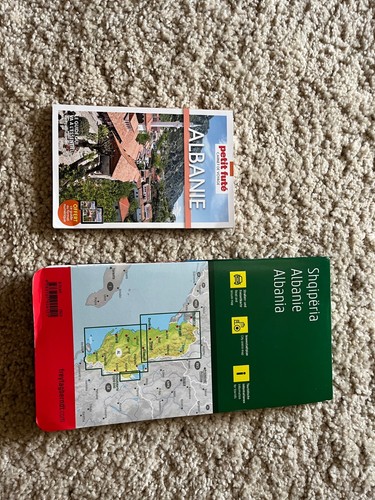 Carte routière albanie - carte,