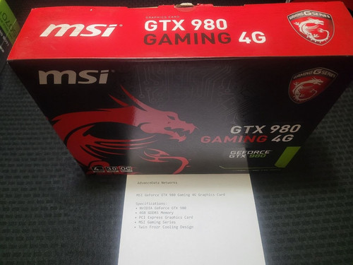 Msi gtx 980 - gtx, 4g