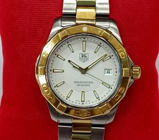 Montre à quartz bicolore pour