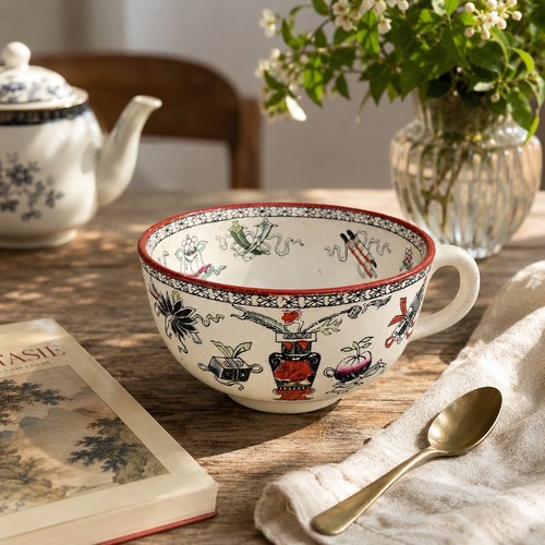 Ancienne tasse déjeuner en - tasse,