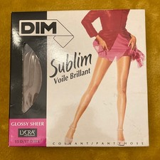 Collant Dim Sublim - Taille 2 - Nuance Gazelle - 15 Deniers - Voile Brillant.