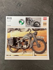 CARTE FICHE MOTO collection