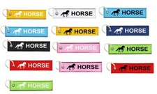 Porte cles clefs cheval moto