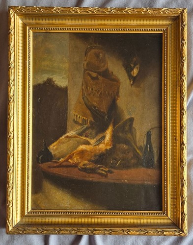 Huile sur toile nature morte - sur,