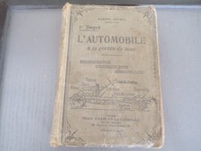 livre ancien L'automobile à