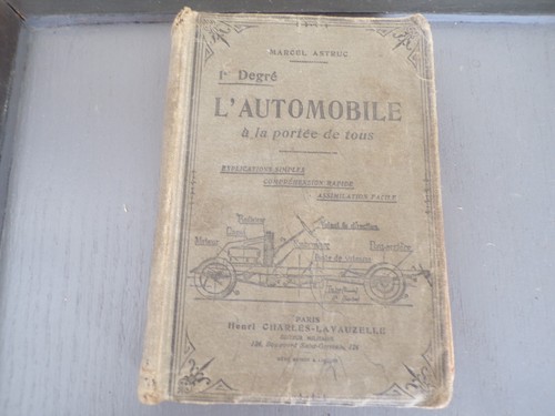 Livre ancien automobile à - livre,