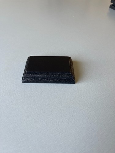 Socle noir brillant - socle, pour