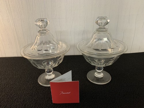 Paire drageoirs cote plate - de,