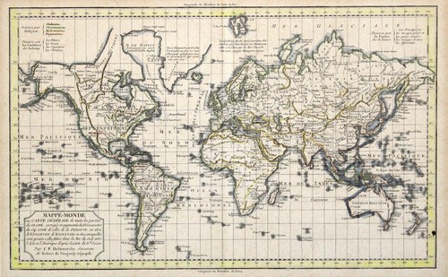 Carte monde original - du,