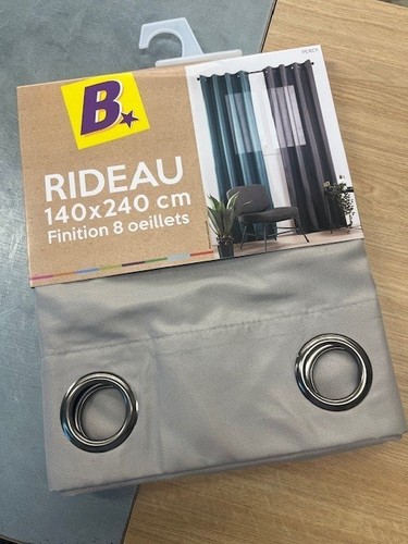 Rideau percy beige - percy,