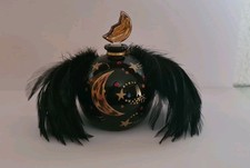 Rare flacon boule à plumes collector Annick GOUTAL