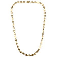 Collier Grain de cafe Plaqué