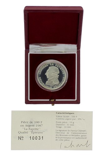 Monnaie paris 100 francs be - de,