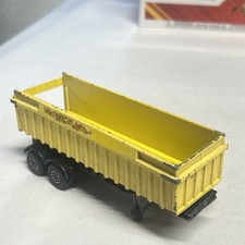 C7 REMORQUE BENNE JAUNE