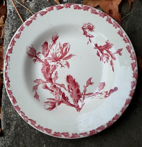 Assiette creuse gien - assiette,