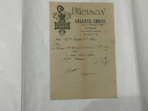 Fattura pubblicità farmacia - pubblicità,