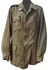 Veste type saharienne militaire VINTAGE couleur kaki de l'Armée ITALIENNE en M