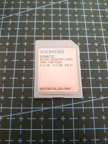 Carte mémoire siemens 512kb - mémoire,