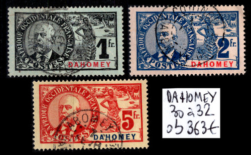 Dahomey série 30 à 32 - n°30,