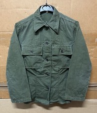 GENUINE RARE US ARMY WW2 WAC JACKET HBT HERRINGBONE TWILL OD EX COND !!!!! SMALL
