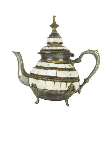 Théière marocaine artisanale - théière,