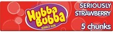 Hubba Bubba Serious Fraise - 5 pi?ces par paquet - 35 g - Paquet de 1