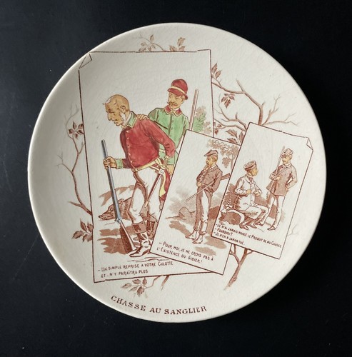 Assiette parlante xix - assiette,
