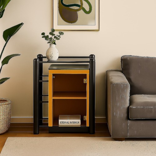 Petit meuble vitrine vintage - petit,