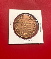 1909 Fraternelle la Visite À Mount Horeb The Hiram Chapitre Maçonnique Token