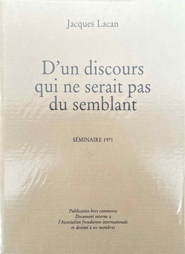 Lacan discours qui - d'un,