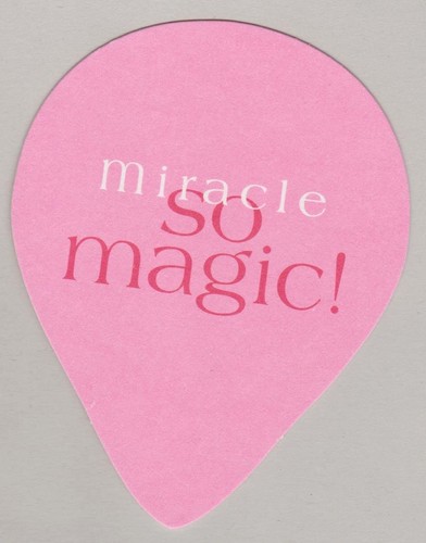 Carte publicitaire miracle - publicitaire,