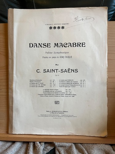 Camille saint saens danse - camille, saint-saens