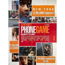 PHONE BOOTH French Movie Poster  - 47x63 in. - 2002 - Joel Schumacher, Colin Far