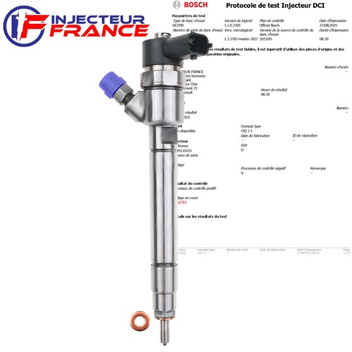 0445110251 bosch injecteur - 0445110251,