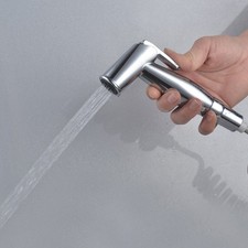 Pommeau de douche pratique pour camping-car et caravane chrome toilette jet nett