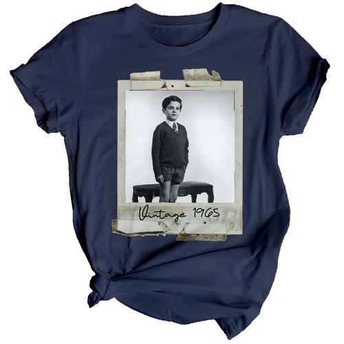 Shirt femme vintage 1965 - t-shirt,