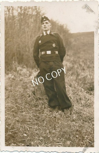 Photo soldat de char - wk,
