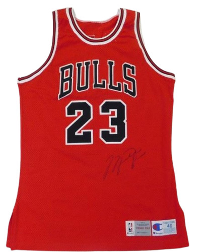Maillot bulls signé michael - bulls,
