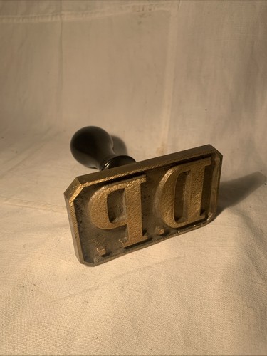 Ancien sceau tampon bronze - tampon,