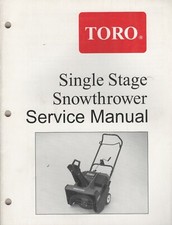 1965-2000 TORO SINGLE STAGE