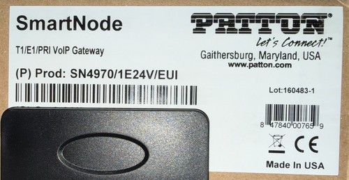 Patton sn4970 1e24v eui - sn4970/1e24v/eui, voip