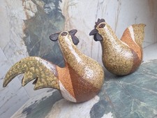 Paire de sculptures vintage