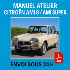 Manuel atelier citroën ami - ami, 8