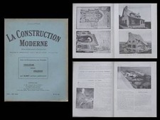 LA CONSTRUCTION MODERNE - n°39 - 1927 - SALON D'ARCHITECTURE, URBANISME COLONIES