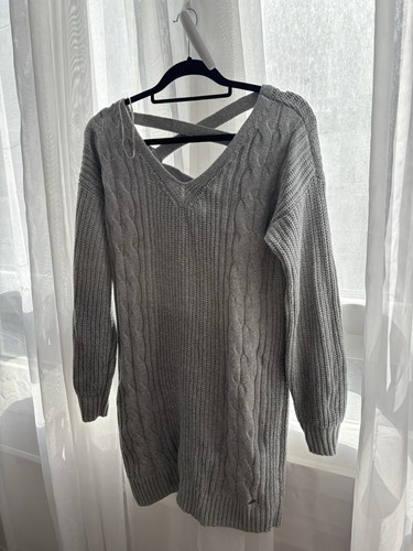 Hollister robe pull maille