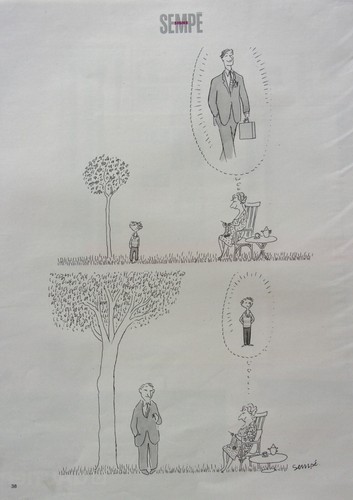 Dessin par sempe - , annee